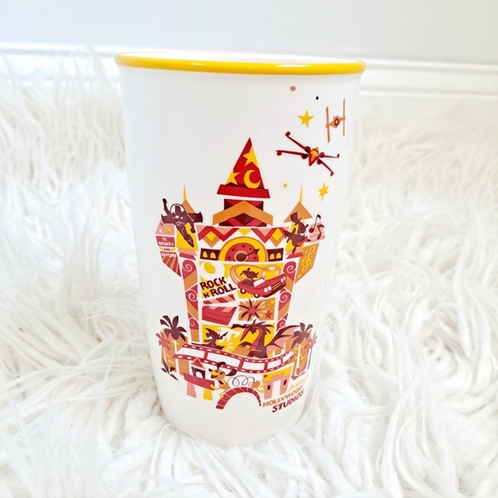 Disney Travel Tumbler Starbucks Park Icons Hollywood Studios